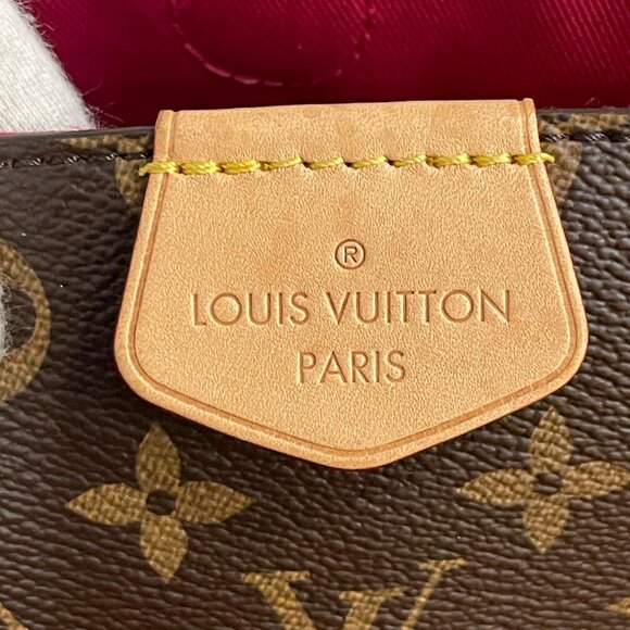 Louis Vuitton Monogram Brown Gold Shoulder Bag - Picture 5 of 11